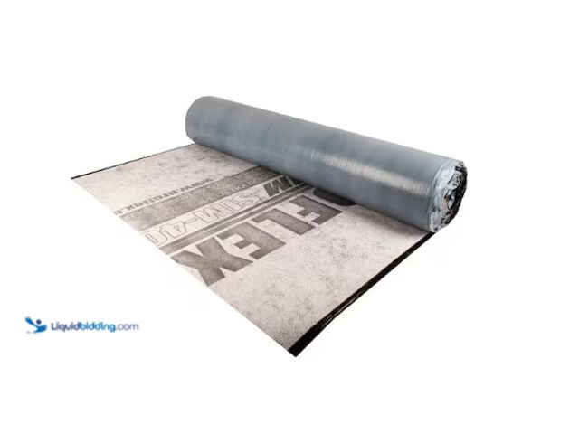 Lot 49-1566680 - ProFlex 225 sq. ft. Peel and Stick Crack Isolation 40-Mil Underlayment, Model # SIM40, unused  Ref#S...