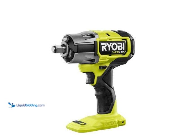 Lot 49-5547896 - RYOBI
ONE+ HP 18V Brushless Cordless 4-Mode 1/2 in. Impact Wrench (Tool Only). Model # P262. New