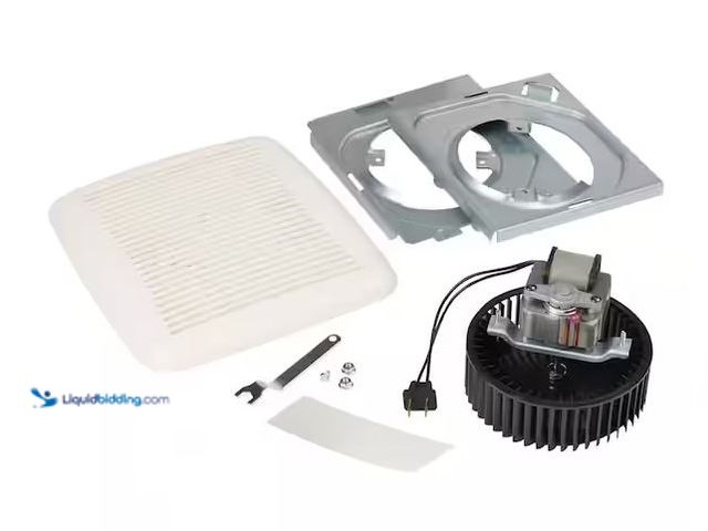 Lot 49-1568929 - Broan-NuTone QuicKit 60 CFM 3.0 Sones Bathroom Replacement Motor and Grille/Cover Model # BKR60, Unu...