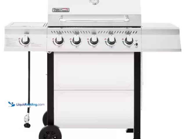 Lot 49-2022537 - Royal Gourmet 5-Burner BBQ Liquid Propane Gas Grill with Side Burner ,60,000 BTU Barbecue Grill with...