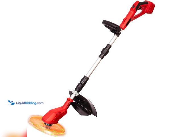 Lot 49-5437388 - Cordless String Trimmer for Milwaukee,with 8 INCH Cutting Diameter, Brushless Motor,Folding 3 in 1 E...