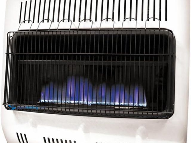 Lot 49-5488351 - 30,000 BTU Vent Free Blue Flame Dual Fuel Heater. Model: MHVFDF30BFT. Unused