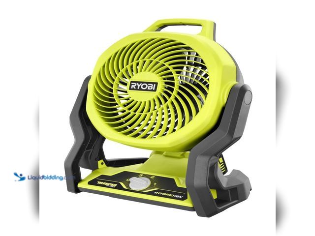 Lot 49-3566090 - ONEAND 18V Cordless Hybrid Whisper Series 7-1/2 in. Fan Tool ONLY | PCL811B - Battery and Charger So...