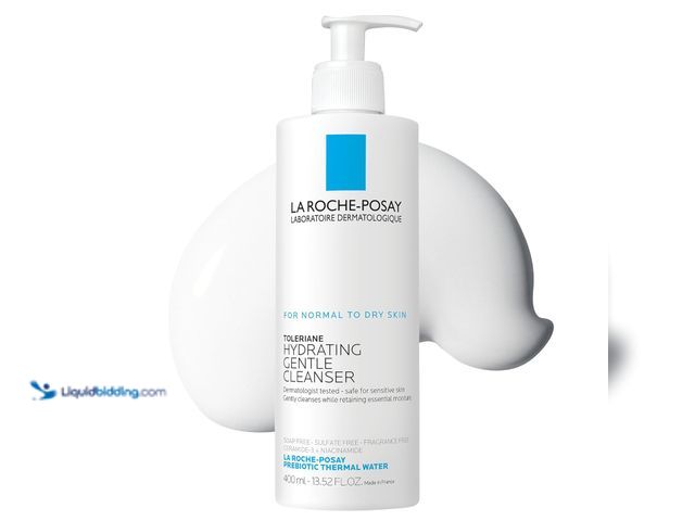 Lot 49-5483748 - La Roche-Posay Toleriane Hydrating Gentle Face Cleanser, Size:13.52 Fl Oz.  Hydrating Facial Cleanse...