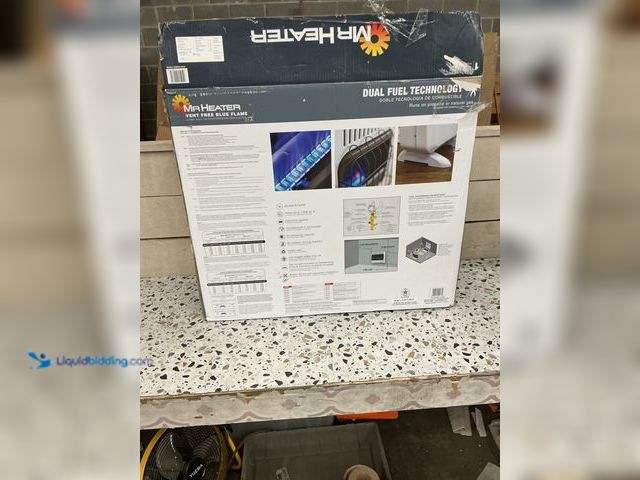 Lot 49-5459884 - Mr. Heater 30,000 BTU Vent Free Blue Flame Natural Gas or Propane Dual Fuel Space Heater. Model # MH...