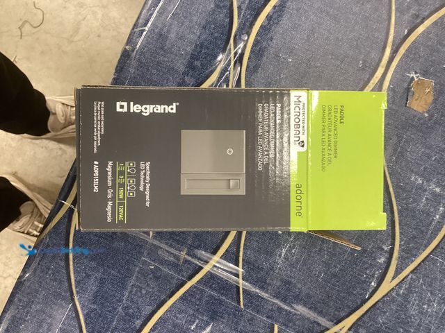 Lot 49-5490195 - Adorne Paddle LED Advanced Dimmer, Magnesium Item is unused