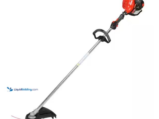 Lot 49-1567711 - ECHO 21.2 cc Gas 2-Stroke Straight Shaft String Trimmer, Model # SRM-225, Slightly used, Has compres...