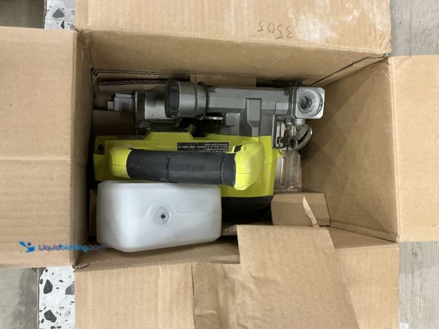 Lot 49-3564664 - Ryobi ONE+ HP 18V Cordless Handheld Wet/Dry Masonry Tile Saw (Tool Only), Model # PBLHTS01B, Used sl...
