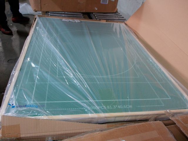 Lot 49-1550534 - Work Table On Caster Wheels, Dark Wood and Metal, Model JK-HL12, Unused.  Ref#LBSTORAGE