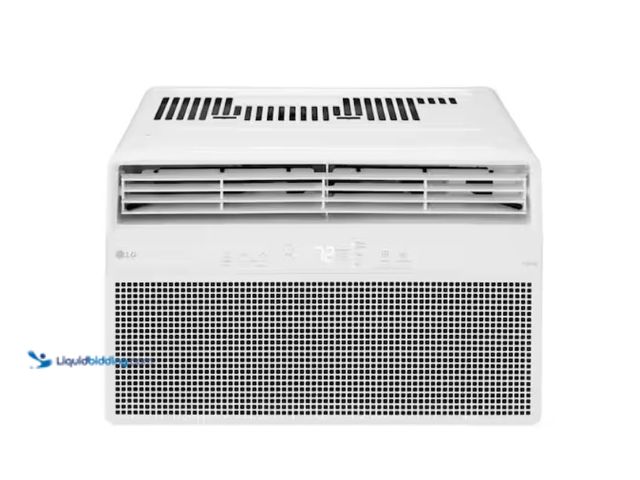 Lot 49-1631991 - LG 8,000 BTU 115 Volts Window Air Conditioner Unit Cools 350 sq. ft. with Remote, WiFi Enabled and D...