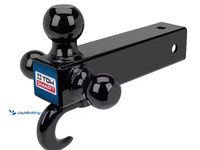 Lot 49-1574940 - Tow Smart Up to 14,000 lb. 1-7/8 in., 2 in, and 2-5/16 in. Ball Diameters Adjustable Trailer Tri-Bal...