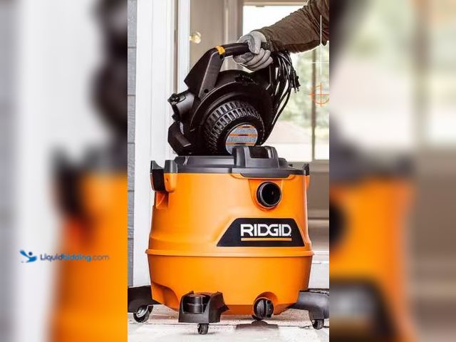 Lot 49-3614405 - RIDGID 16 Gal. 6.5 Peak HP NXT Shop Vacuum Wet Dry Vac with Detachable Blower, Filter, Locking Hose ...