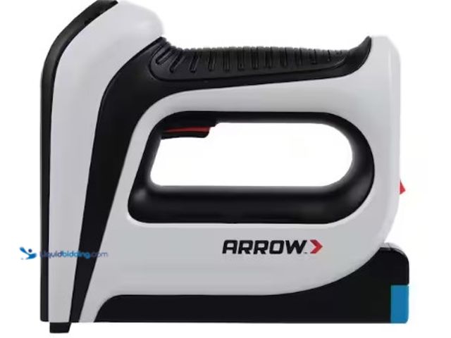 Lot 49-3631213 - Arrow T50DCD Cordless Staple Gun, Model # T50DCD, Slightly used, Powers on.   Ref#BIN0730