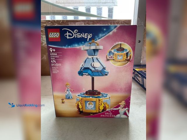 Lot 49-1830616 - COLLECTIBLE FACTORY SEALED LEGO DISNEY CINDERELLA’S DRESS 43266 #COINS0219