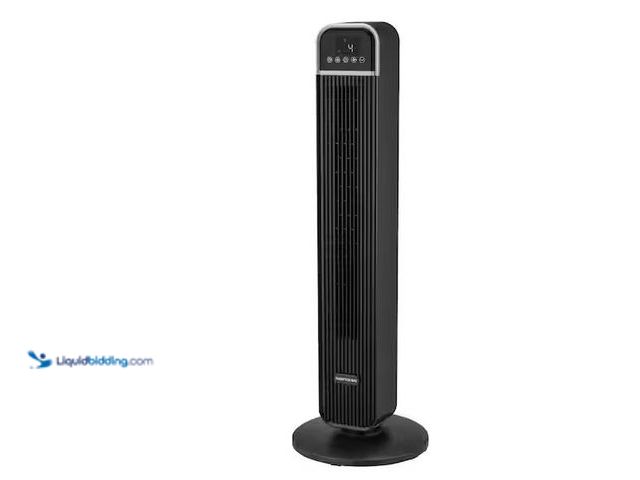Lot 49-5573399 - Hampton Bay
36 in. 4-Speed Oscillating Tower Fan in Black with Remote Control and Easy Carry Handle...