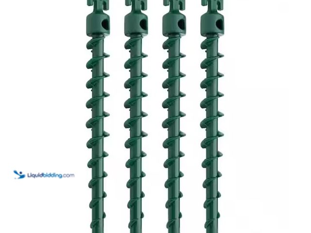 Lot 49-1578157 - Lot of (24) pcs. Vortex 7-1/2 in. Yard Anchor, Portable tie down for camping tents, inflatables, gar...