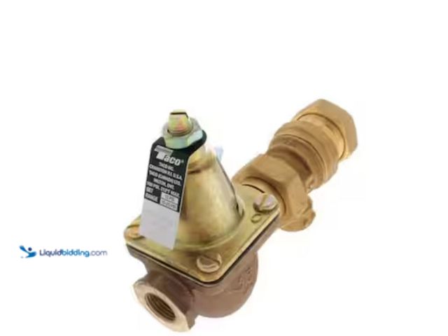 Lot 49-2006298 - Taco Comfort Solutions 1/2 in. Sweat Combination Boiler Feed and Backflow Preventer, Model # 3492-05...