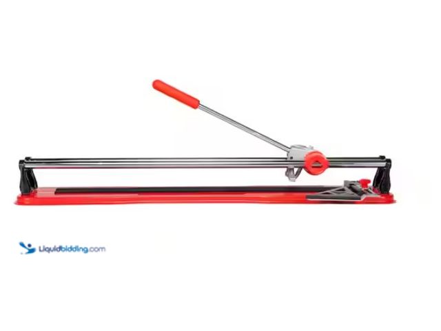 Lot 49-1622722 - Rubi
Practic 61 Plus-24 in. Tile Cutter with Tungsten Carbide Blade and Roller Guide, Model # 21979...