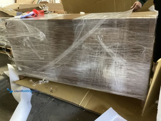 Lot 49-3639390 - 6 Drawer Dark Wood Dresser, Unknown Size, NOTE: Scuffs, chips, etc; No Model#; Unused  Ref#WAY0928