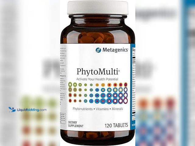 Lot 49-5415262 - PhytoMulti 120 tabs - Metagenics. Model # B00IJDWPHQ. Unused. BBD 10/2025