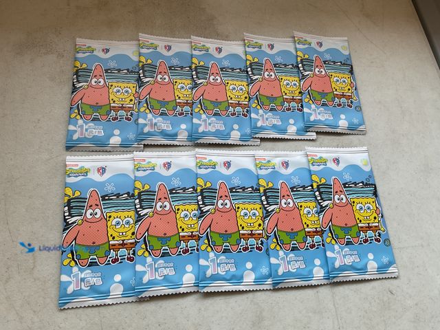 Lot 49-5467735 - Other LOT OF 10 SPONGEBOB SQUAREPANTS JAPANESE COLLECTIBLE SERIES 1 TRADING CARD PACKS ALL SEALED