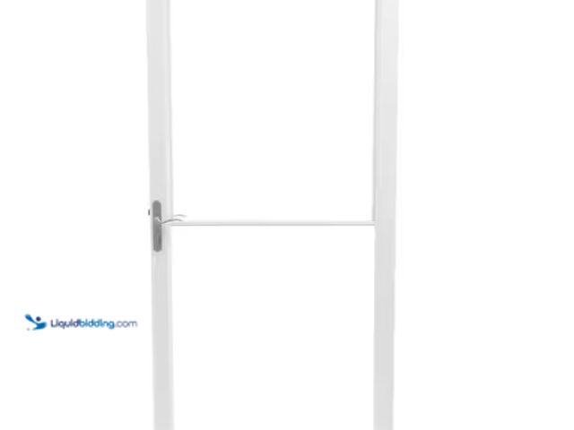 Lot 49-1622769 - Andersen 2000 Series 36 in. x 80 in. White Universal Full View Retractable Aluminum Storm Door with ...
