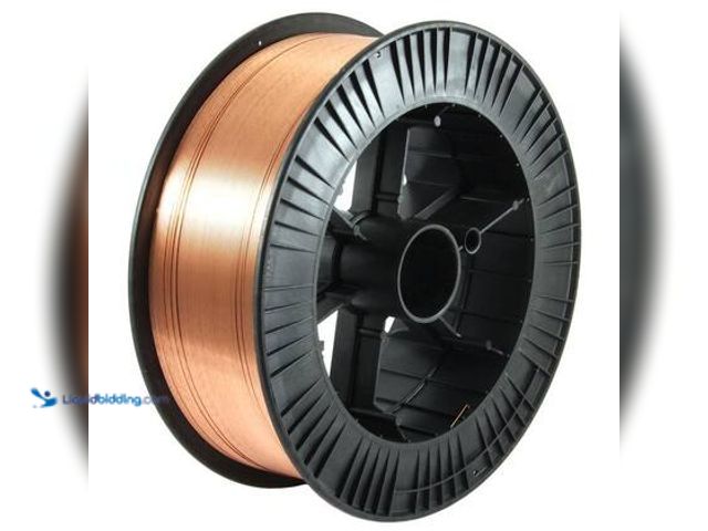 Lot 49-3565861 - Forney 0.035 E70S-6 Mild Steel MIG Welding Wire 33 lbs. Spool. Model # 42281. Unused