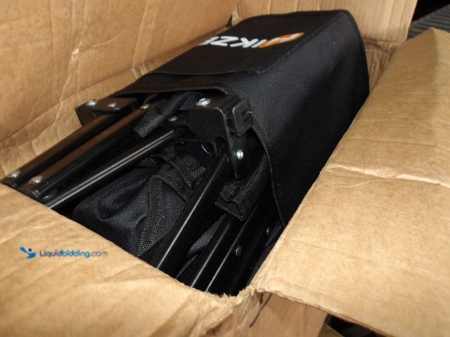 Lot 49-1513937 - Hikzest Collapsible Wagon Cart, Foldable, Black, Unused  Ref#4G-0723