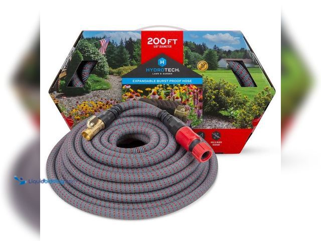 Lot 49-2024186 - Hydrotech 5/8 in. x 200 ft. Expandable Garden Hose, Flexible, Durable, Burst Proof, Lightweight, No-...