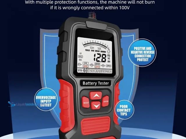 Lot 49-1816660 - New Battery Tester, 24V 12V Load Tester