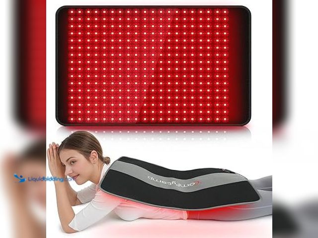 Lot 49-5448263 - Comfytemp 24'' x 17'' Large Red Light Therapy Pad for Body, 320 LEDs FSA Eligible HSA Near Infrared ...
