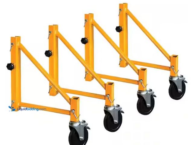 Lot 49-5486378 - MetalTech
14 in. Scaffold Outriggers with 5 in. Heavy Duty Caster Wheels, Compatible with Metaltech...