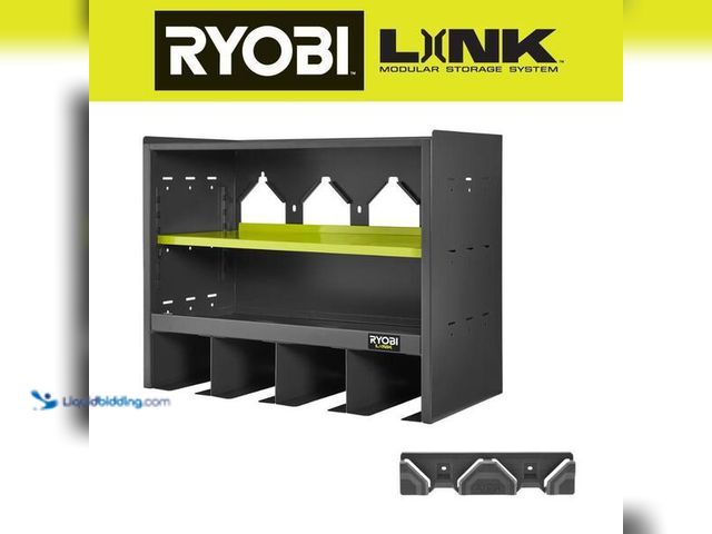 Lot 49-5446879 - RYOBI
LINK Open Tool Organizer Cabinet with LINK Accessory Rail (2-Pack) Model # STM407-STM501. Ite...