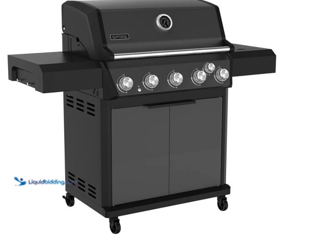 Lot 49-1617877 - SPIRE 550X 6 Burner Gas Grill, Model # 1933941, MSRP $539.99, Unused, Has attachments, Scuffs/Scratc...