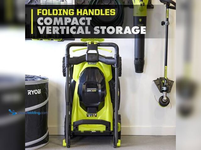 Lot 49-3564856 - RYOBI 40V HP Brushless 20 in. Cordless Electric Battery Walk Behind Self-Propelled Lawn Mower (Tool ...