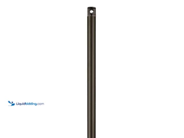 Lot 49-1629149 - Generation Lighting 48 in. Roman Bronze Extension Downrod, 1/2 in. Inside Diameter, Model # DR48RB, ...