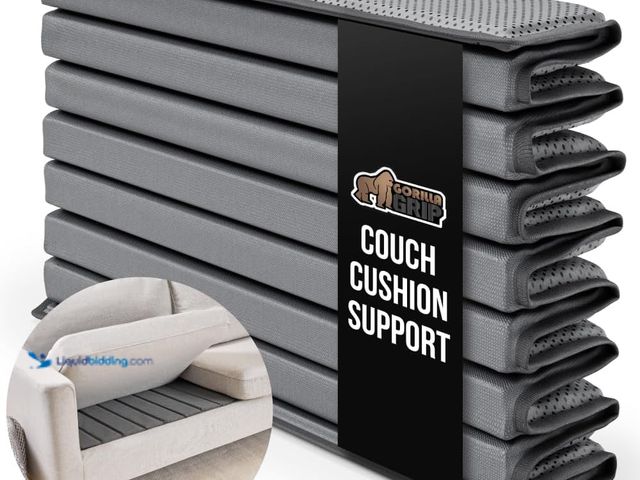 Lot 49-5478776 - GORILLA GRIP Heavy Duty Couch Cushion Support Board to Fix Sagging Sofas, 24 x 78 Wide Oversized Sof...