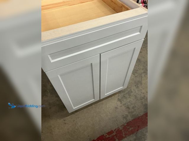 Lot 49-5487633 - 34-1/2 x 24-1/2 x 24 (drawer runner stripped) (back wall gone) (parts and repair)