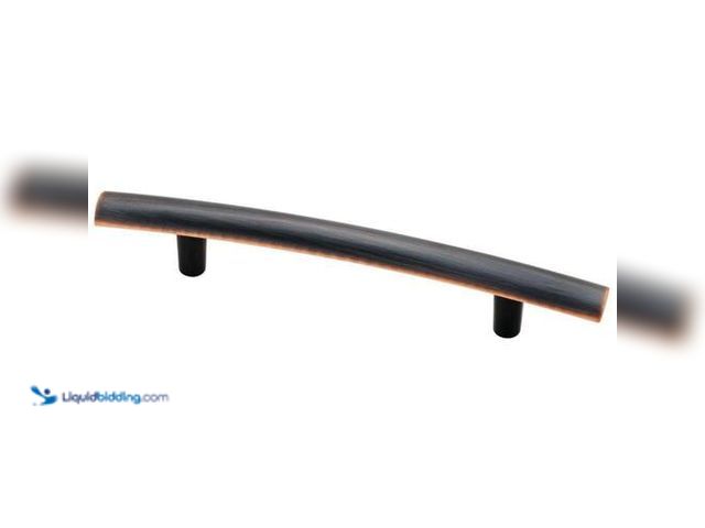 Lot 49-2024530 - Lot of (26)- Liberty Arched 3-3/4 in. (96 mm) Modern Bronze with Copper Highlights Cabinet Drawer Ba...