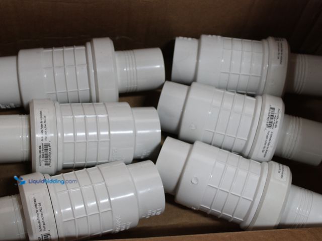 Lot 49-3631220 - Lot of (6) Apollo 1-1/2 in. x 1-1/2 in. PVC Slide Repair Coupling, Model # PVCC112SL, Unused.   Ref#...