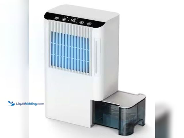 Lot 49-2022357 - Edendirect 6.5 pt. 1,000 sq. ft. 30 dB Quiet Rotary Desiccant Dehumidifier for Bedroom, with 0.66 Ga...