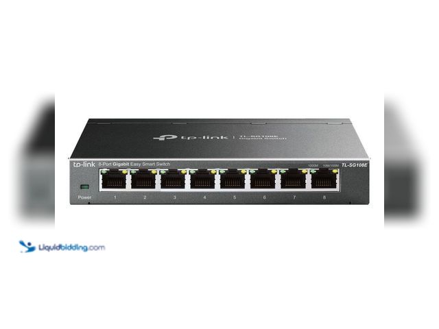 Lot 49-3529069 - TP-LINK
8-Port Gigabit Easy Smart Switch New