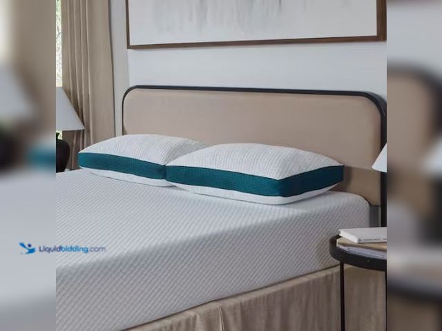 Lot 49-1577341 - LA-Z-BOY Down Alternative Gusset Pillow, Standard/Queen, Model # 031374581383, Slightly used.   Ref#...