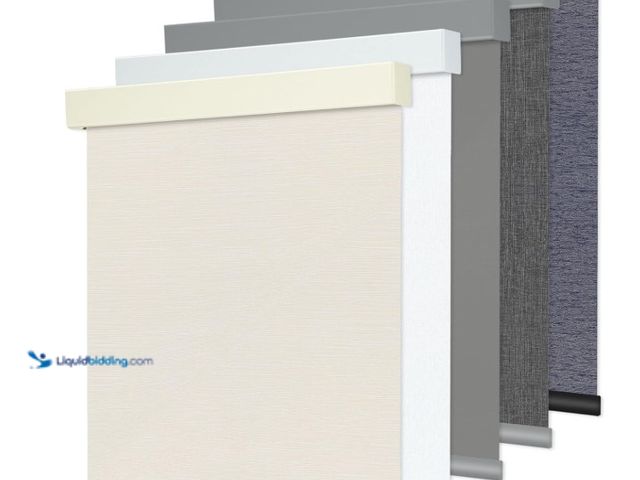 Lot 49-3463465 - Allesin Zen Blackout Roller Shades for Windows, Cordless Blinds for Indoor Windows, Free-Stop Blacko...