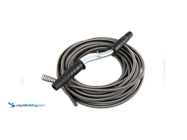 Lot 49-5410513 - Husky 1/2 in. x 50 ft. Drain Auger. [Model # 82-971-111] Unused
