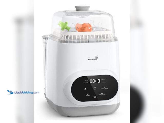 Lot 49-3432313 - Grownsy Ease Clean Bottle Washer Pro | All-in-One Bottle Washer and Sterilizer and Dryer | Baby Bott...