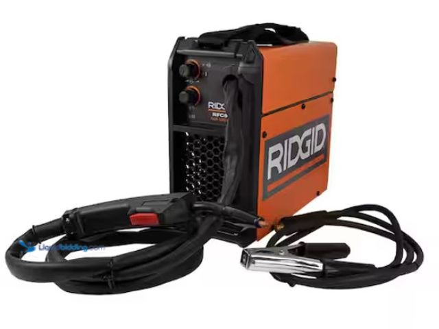 Lot 49-1546837 - RIDGID 90 Amp, 120-Volt, Flux Core, Welder Feed Welder (No Regulator), Model # RFC90, Slightly used,...