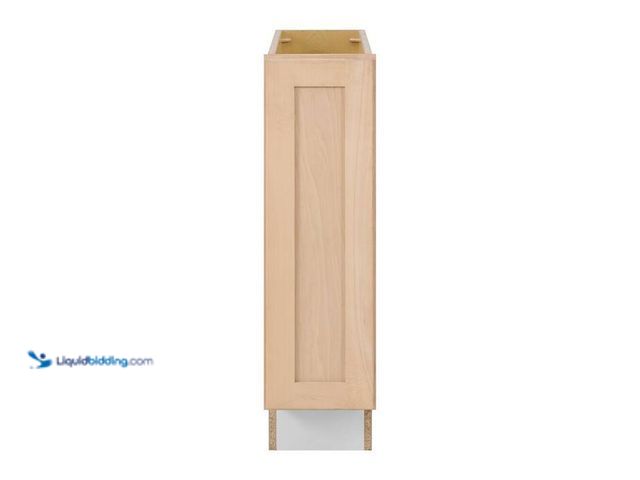 Lot 49-2000783 - Hampton Bay 9 in. W x 24 in. D x 34.5 in. H Ready to Assemble Base Kitchen Cabinet in Unfinished wit...