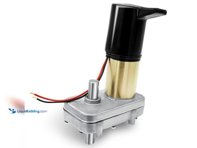 Lot 49-5541737 - RV Power Gear Slide Out Motor, Motorhome Replacement Gearbox Motor | in-wall Dual Shaft, 131:1 Gear ...