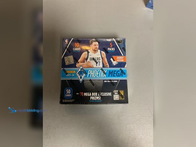 Lot 49-1830588 - COLLECTIBLE FACTORY SEALED 2023-24 PANINI PHOENIX MEGA BASKETBALL MEGA BOX WITH 5 PACKS AMAZING BOX ...